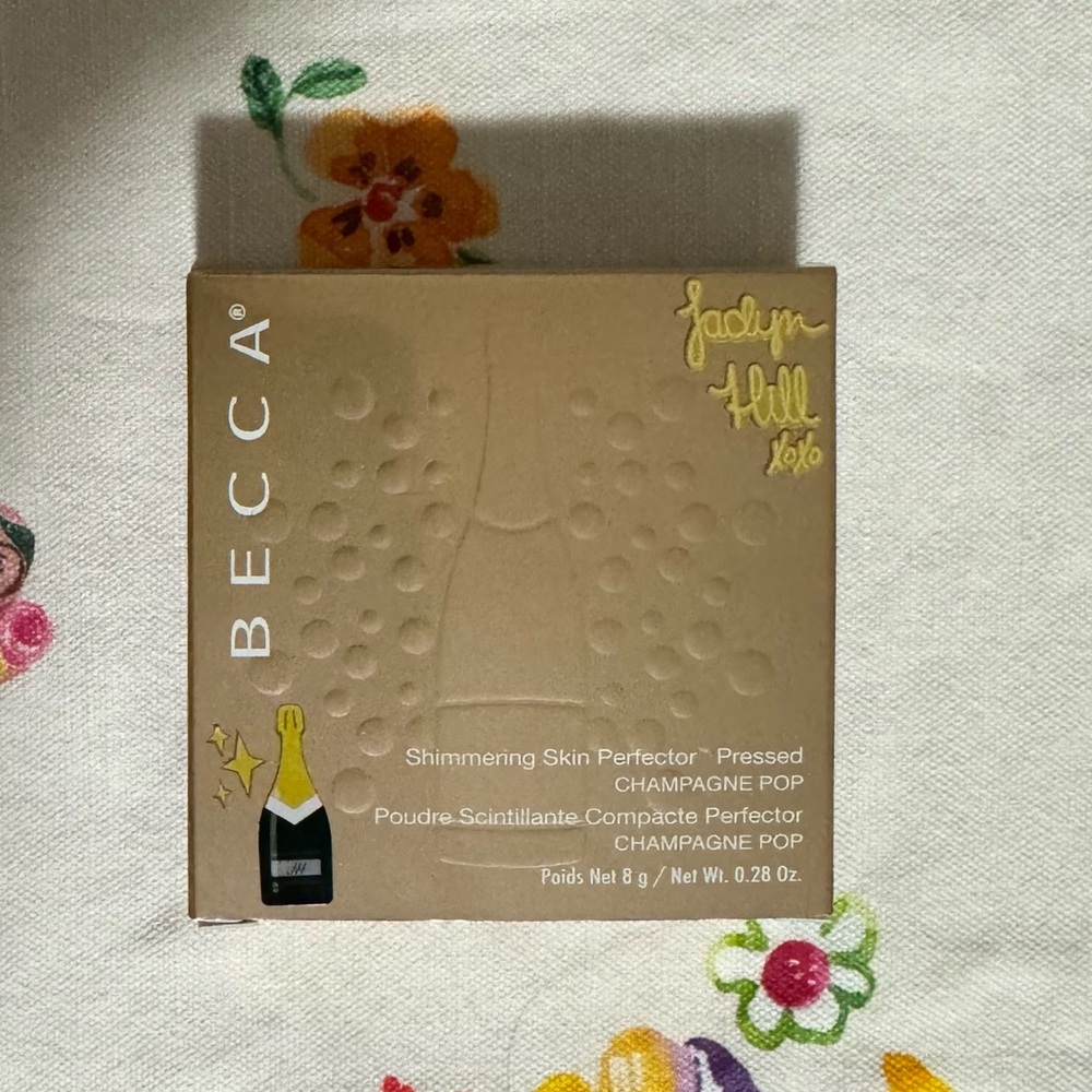 New Becca X Jacklyn Hill Shimmering Skin Perfector Pressed CHAMPAGNE POP